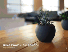 Tablet Screenshot of kingsway.co.za